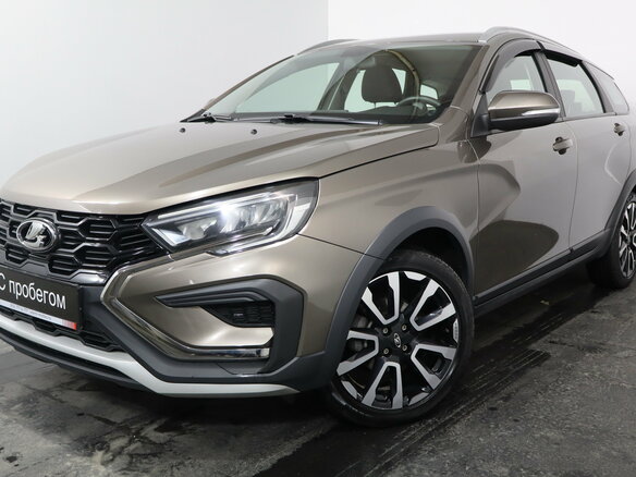 2024 Lada (ВАЗ) Vesta SW Cross I Рестайлинг (NG), коричневый - вид 2