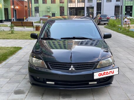2007 Mitsubishi Lancer IX Рестайлинг, чёрный, 440000 рублей, вид 2