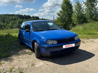 1999 Volkswagen Golf IV, синий, 200000 рублей, вид 1