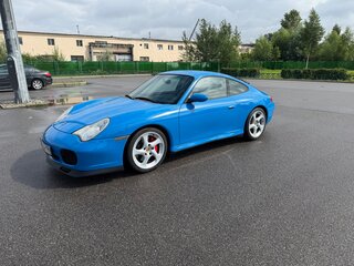 2003 Porsche 911 Carrera 4S V (996) Рестайлинг, синий, 4000000 рублей, вид 3