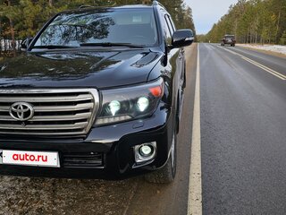 2012 Toyota Land Cruiser 200 Series Рестайлинг 1, чёрный, 3800000 рублей, вид 2