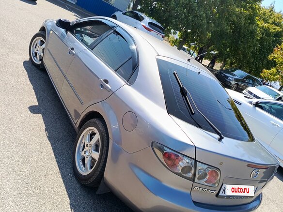 2006 Mazda 6 I (GG) Рестайлинг, серебристый, 470000 рублей - вид 7