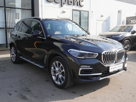 2020 BMW X5 30d IV (G05/G18), чёрный, 5813000 рублей, вид 3