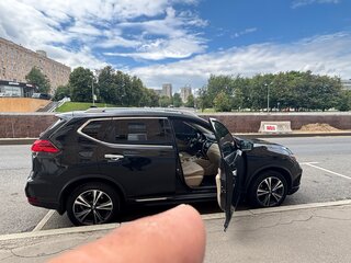 2017 Nissan Rogue II Рестайлинг, чёрный, 1400000 рублей, вид 1