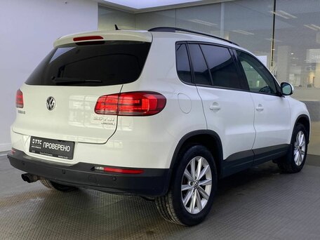 2014 Volkswagen Tiguan I Рестайлинг, белый, 1390000 рублей, вид 5