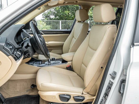 2014 BMW X3 20i xDrive II (F25) Рестайлинг, белый - вид 9