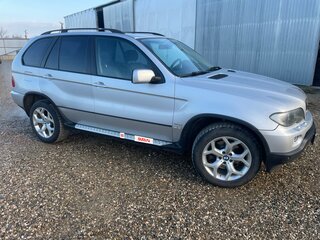 2005 BMW X5 3.0d I (E53) Рестайлинг, серебристый, 1450000 рублей, вид 2