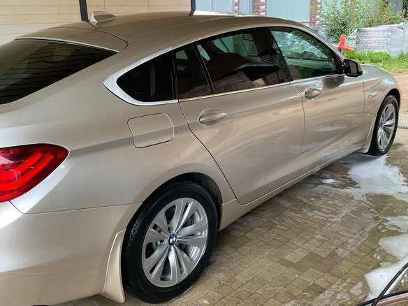 2011 BMW 5 серии Gran Turismo 530d xDrive VI (F10/F11/F07), бежевый, 1770000 рублей - вид 5