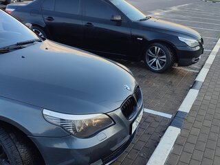 2008 BMW 5 серии 520d V (E60/E61) Рестайлинг, чёрный, 950000 рублей, вид 4