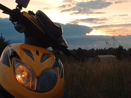 2011 GX moto GX Flash, жёлтый, 35000 рублей, вид 4