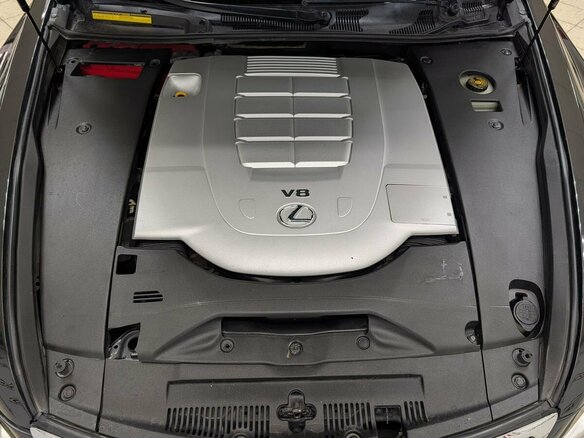 2011 Lexus LS 460 L IV Рестайлинг, чёрный - вид 6
