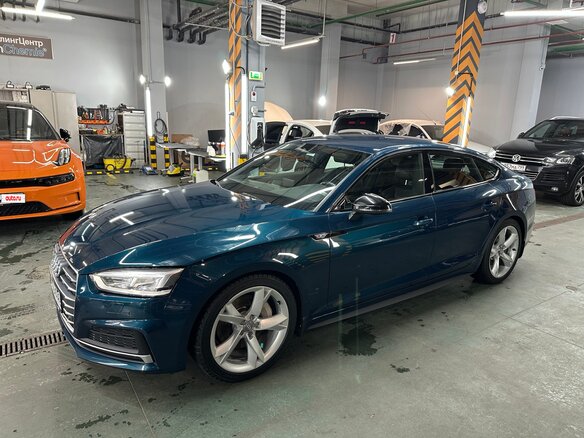 2018 Audi A5 II (F5), синий, 2649999 рублей - вид 7