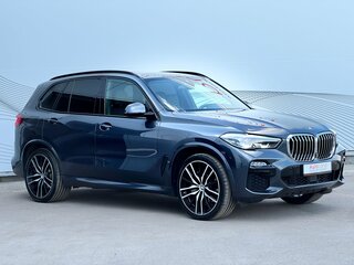 2020 BMW X5 30d IV (G05/G18), серый, 6100000 рублей, вид 4