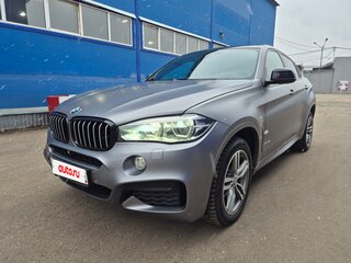 2016 BMW X6 50i II (F16), серый, 2985000 рублей, вид 2