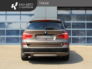 2011 BMW X3 28i xDrive II (F25), коричневый, 1032000 рублей, вид 4