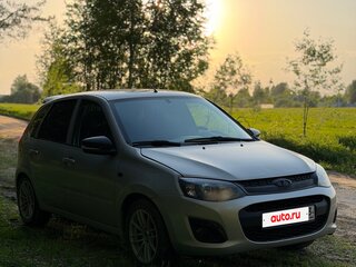 2013 Lada (ВАЗ) Kalina II, серебристый, 370000 рублей, вид 2