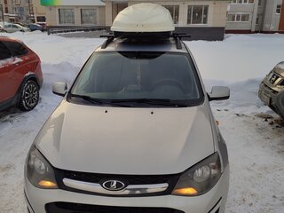 2014 Lada (ВАЗ) Kalina II, серебристый, 409000 рублей, вид 3