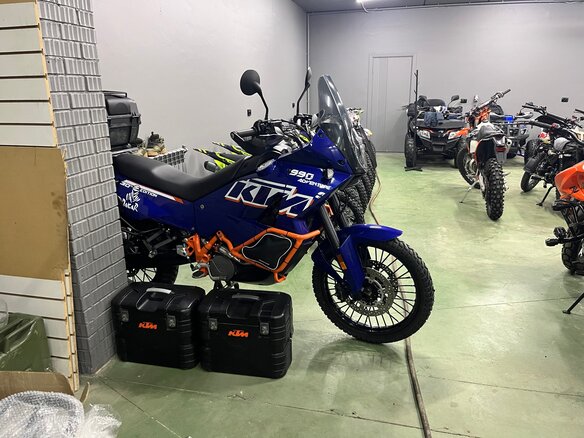 2011 KTM 990 Adventure, синий, 830000 рублей - вид 5