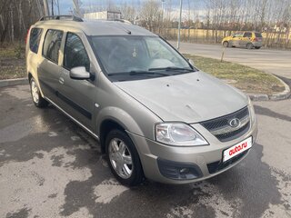 2014 Lada (ВАЗ) Largus I, серый, 750000 рублей, вид 2
