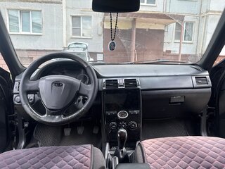 2010 Lada (ВАЗ) Priora I, чёрный, 320000 рублей, вид 5