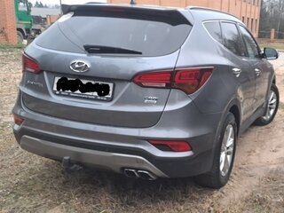 2016 Hyundai Santa Fe III Рестайлинг, серый, 1950000 рублей, вид 3