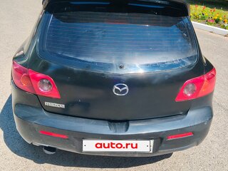 2007 Mazda 3 I (BK) Рестайлинг, чёрный, 220000 рублей, вид 3
