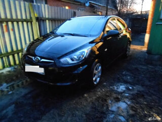 2014 Hyundai Solaris I, чёрный, 790000 рублей, вид 2