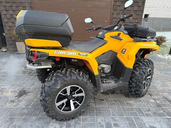 2012 BRP Can-Am Outlander 500, жёлтый, 999999 рублей - вид 1