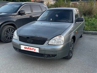 2009 Lada (ВАЗ) Priora I, серый, 110000 рублей, вид 1
