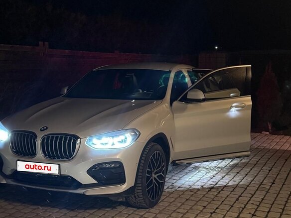 2020 BMW X4 20d II (G02), белый, 4800000 рублей - вид 1