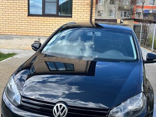 2010 Volkswagen Golf VI, чёрный, 760000 рублей, вид 3