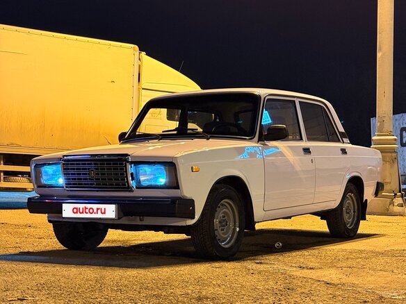 2007 Lada (ВАЗ) 2107, белый, 290000 рублей