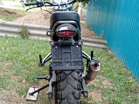 2013 Motoland Scrambler 250, чёрный, 135000 рублей, вид 4