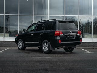 2012 Toyota Land Cruiser 200 Series Рестайлинг 1, чёрный, 3415000 рублей, вид 2