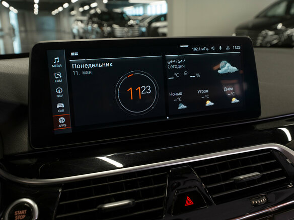2022 BMW 5 серии 520i VII (G30/G31/G38) Рестайлинг, чёрный - вид 20