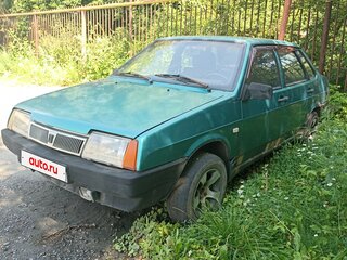 1999 Lada (ВАЗ) 21099, зелёный, 79000 рублей, вид 1