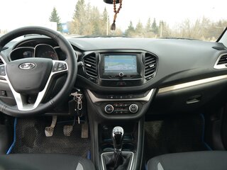 2018 Lada (ВАЗ) Vesta I, синий, 1200000 рублей, вид 5