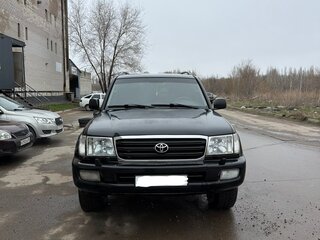 2003 Toyota Land Cruiser 100 Series Рестайлинг 1, чёрный, 1575000 рублей, вид 1