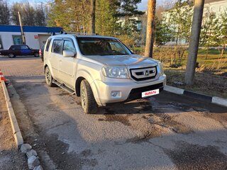 2008 Honda Pilot II, серебристый, 985000 рублей, вид 4