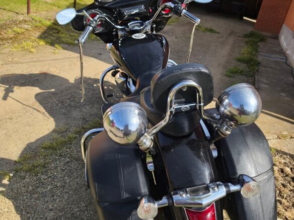 2007 Yamaha XVS1300, чёрный, 600000 рублей - вид 6