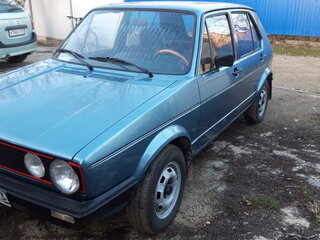 1983 Volkswagen Golf I, синий, 350000 рублей, вид 1