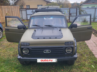 2001 Lada (ВАЗ) 2121 (4x4) I Рестайлинг, зелёный, 450000 рублей, вид 1