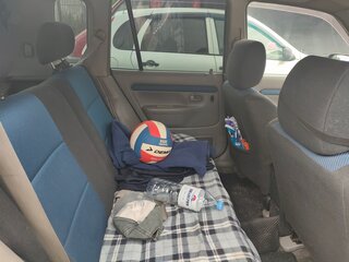 2001 Mazda Demio I (DW), синий, 230000 рублей, вид 2