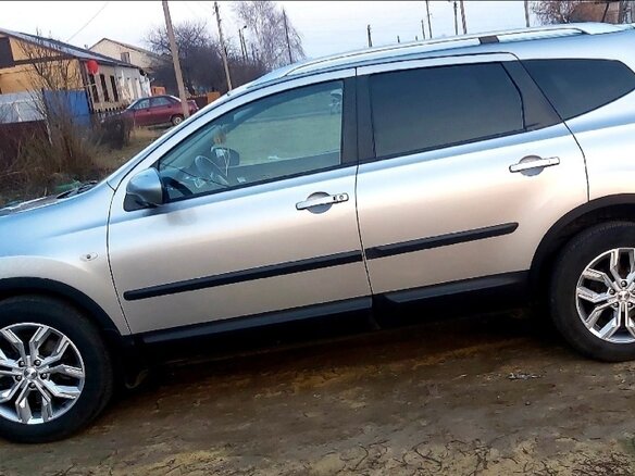 2012 Nissan Qashqai+2 I Рестайлинг, серый, 1200000 рублей - вид 1
