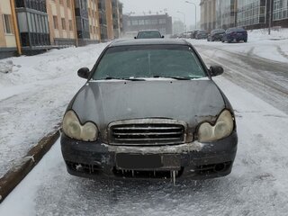 2003 Hyundai Sonata IV (EF) Рестайлинг, серый, 350000 рублей, вид 2