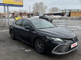 2021 Toyota Camry US Market VIII (XV70) Рестайлинг, чёрный, 2900000 рублей, вид 1
