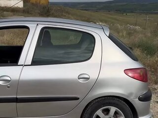 2004 Peugeot 206, серебристый, 190000 рублей, вид 4