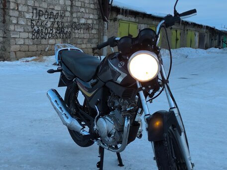 2011 Yamaha YBR125, чёрный, 95000 рублей, вид 1