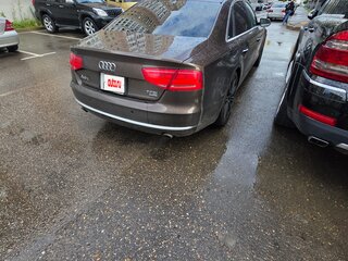 2010 Audi A8 Long III (D4), коричневый, 1350000 рублей, вид 4