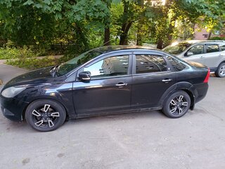 2008 Ford Focus II Рестайлинг, чёрный, 450000 рублей, вид 5